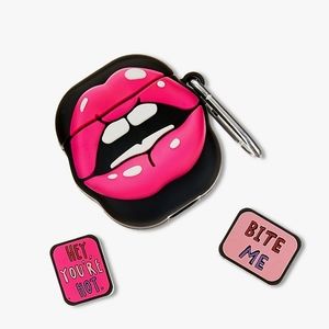 Bite Me AirPods Case & Cable Bite Set - Juicy Lips - Hey You're Hot Valentine's